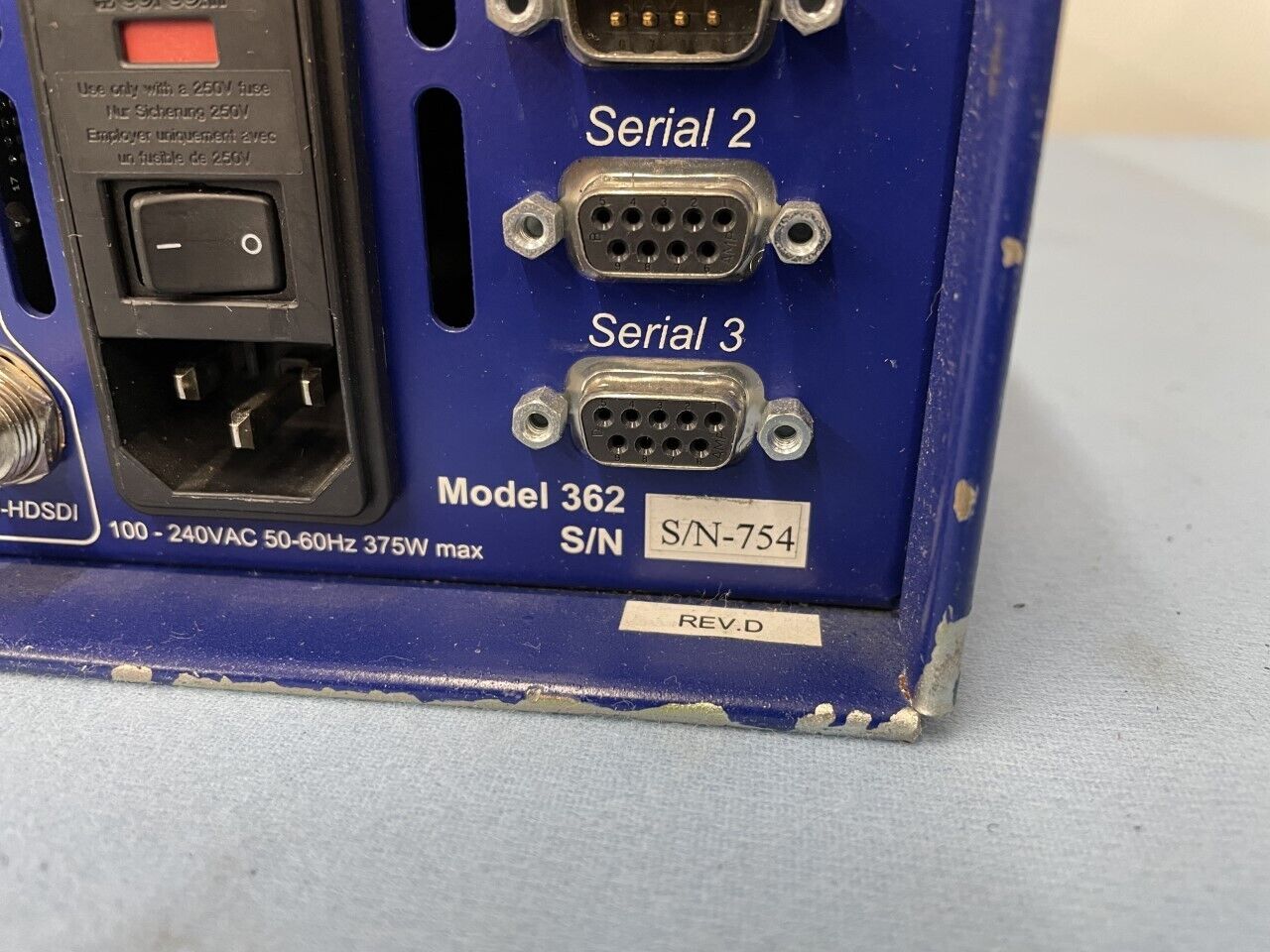 Vista Christie Digital Spyder 300-Series Model 362 6x2 Video Processor