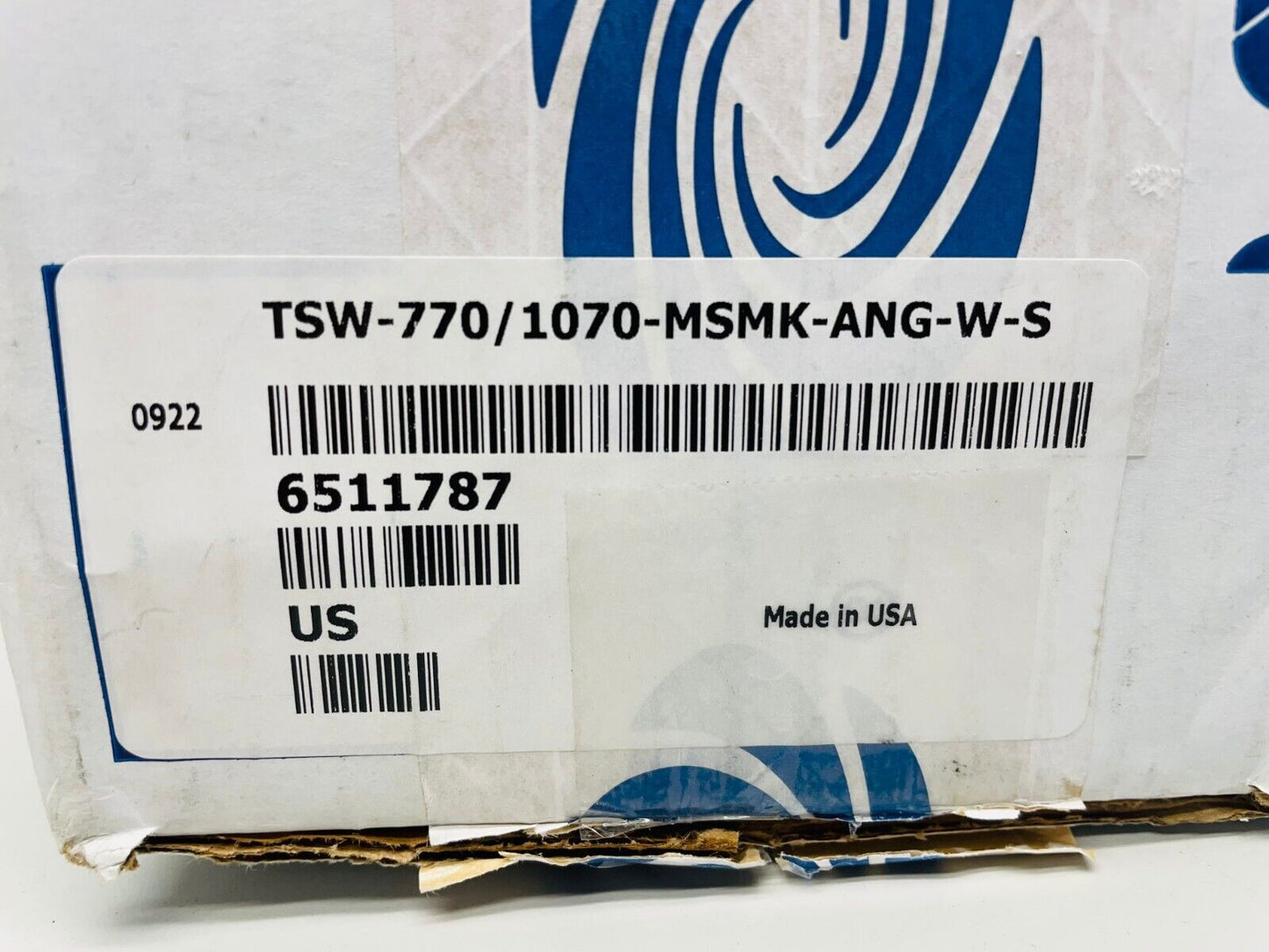 Crestron 6511787 TSW-770/1070-MSMK-ANG-W-S Multisurface Mount Kit for TSW-770