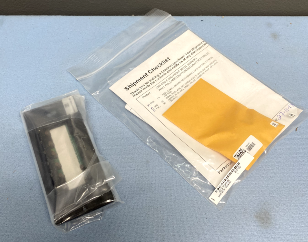 Crestron C2N-CBD-E-W-S Kit Cameo Express Keypad White 6504638