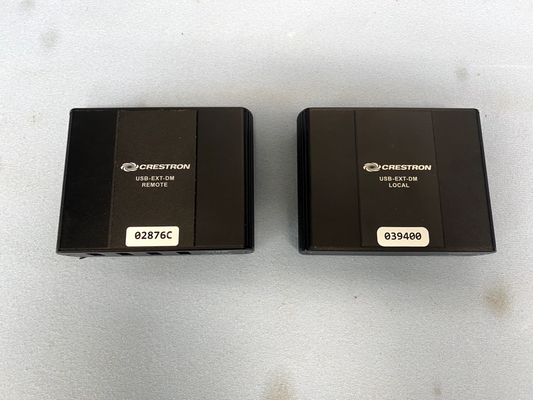 Crestron USB-EXT-DM REMOTE & USB-EXT-DM LOCAL Pair 6506401 & 6506400