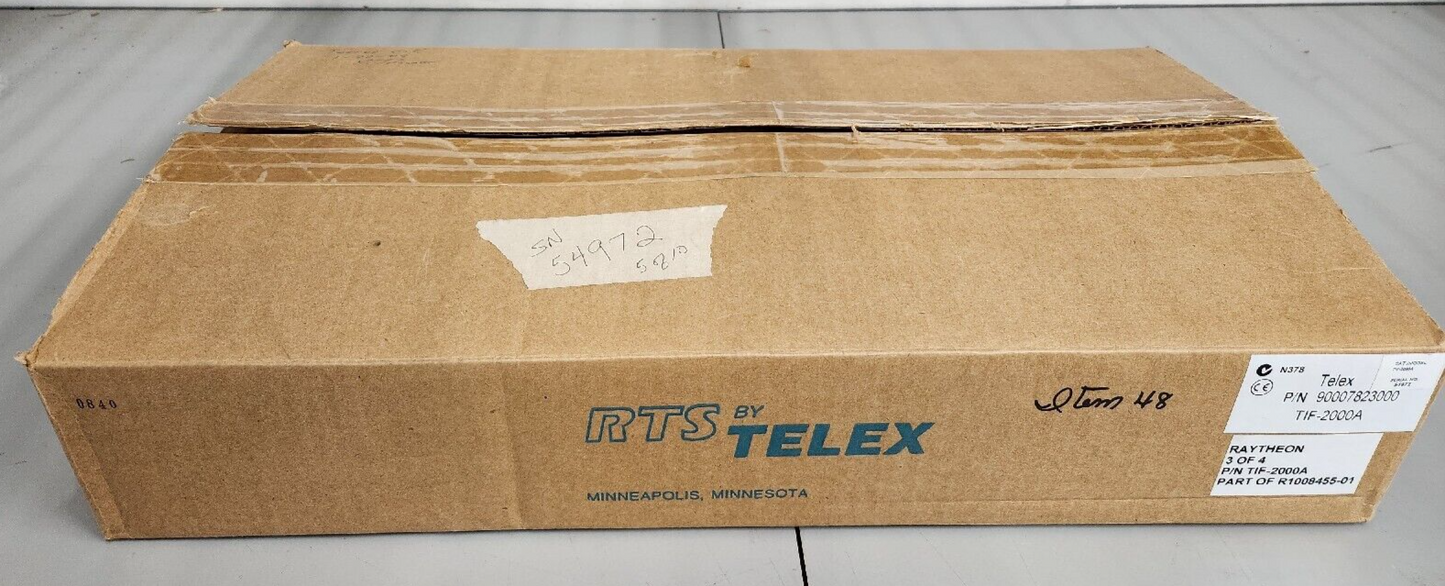 RTS TIF-2000A Single-Line Digital Telephone Interface TIF2000A