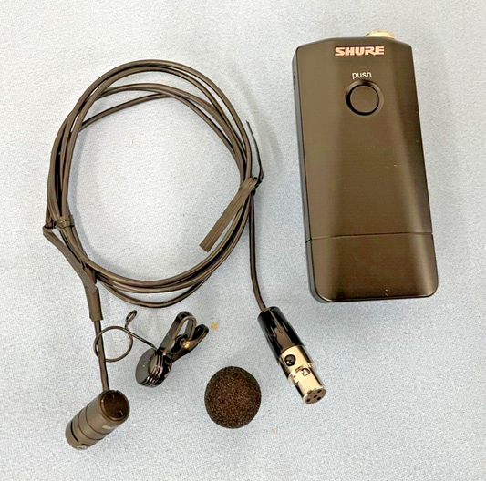 Shure MXW1/O Z10 Microflex Wireless Bodypack Transmitter & Lavalier Microphone