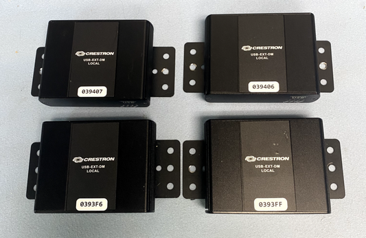 Crestron USB-EXT-DM-LOCAL Lot of 4 USB over Ethernet Extenders 6506400