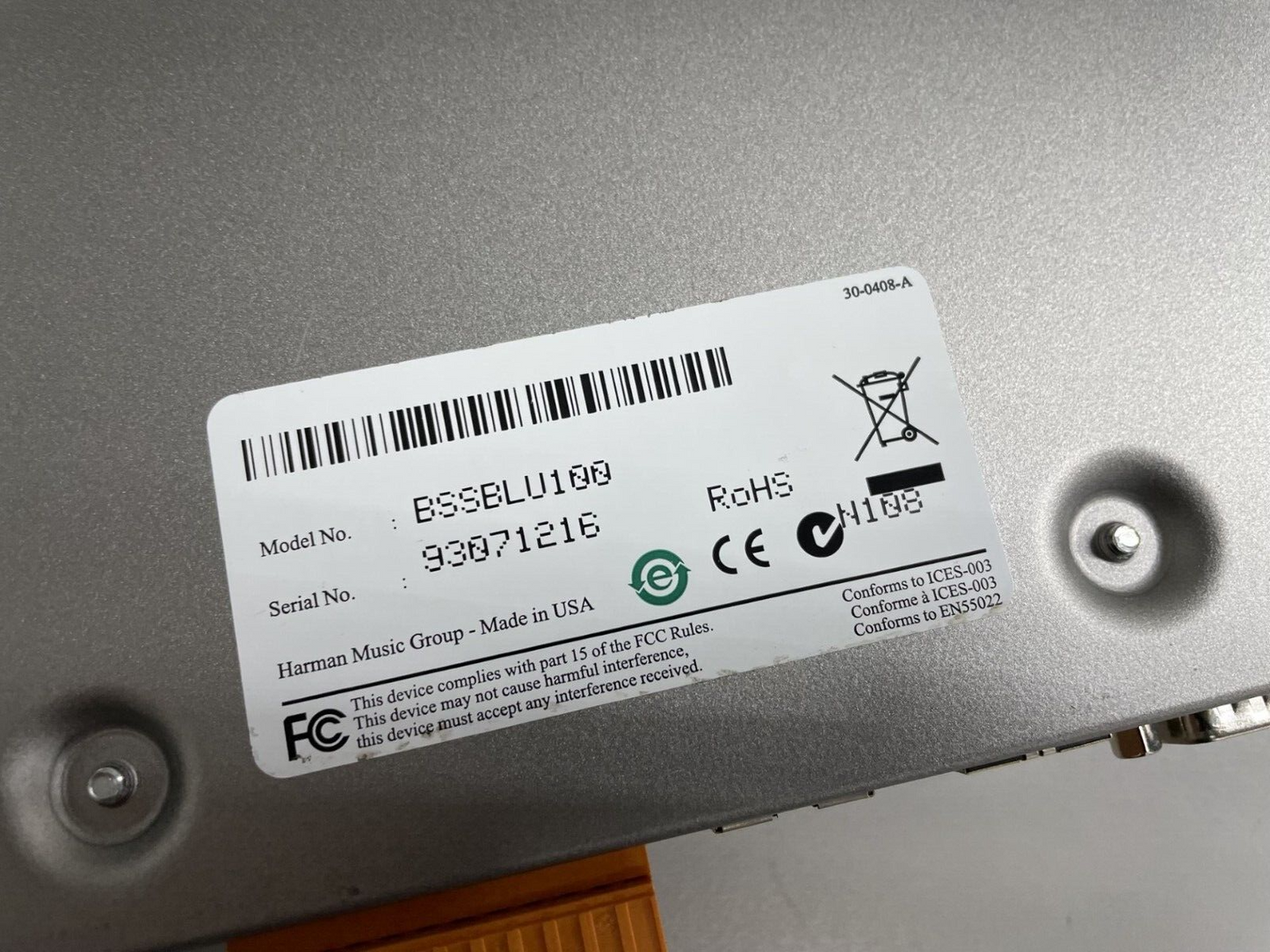 BSS Audio Soundweb London BLU-100 12x8 Signal Processor w/ BLU Link - BSSBLU100