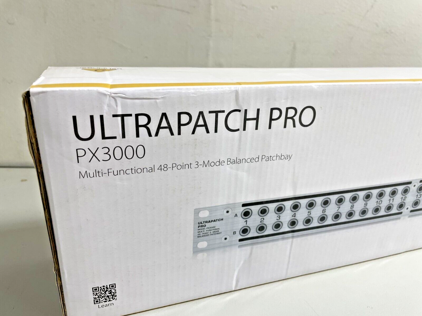Behringer PX3000 UltraPatch Pro Multi 48-Point 3-Mode Balanced Patchbay Panel
