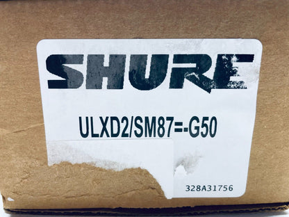 Shure ULXD2/SM87 Digital Handheld Transmitter with SM87 Capsule 470 - 534 MHz