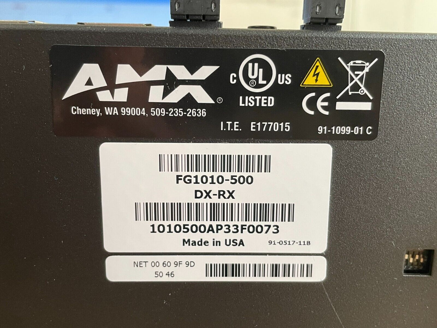 AMX DX-RX DXLink HDMI Receiver Module FG1010-500