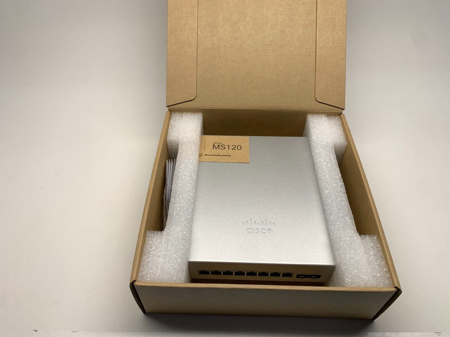 Cisco Meraki MS120-8FP 8-Port PoE Ethernet Switch