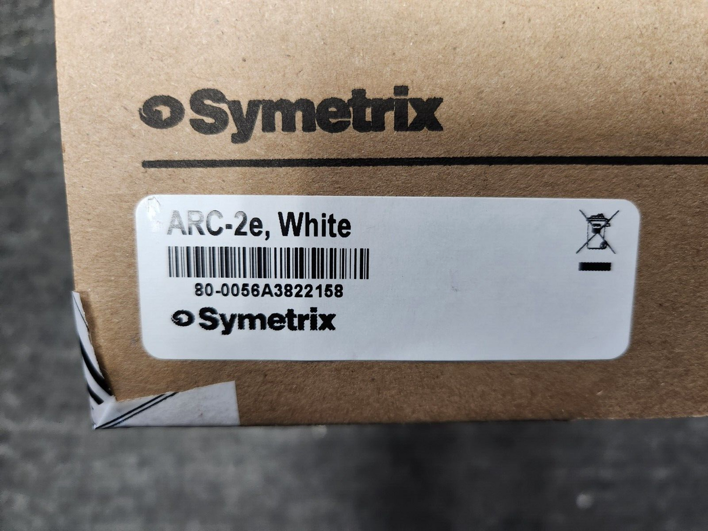 Symetrix ARC-2e Wall Control Panel - White NEW