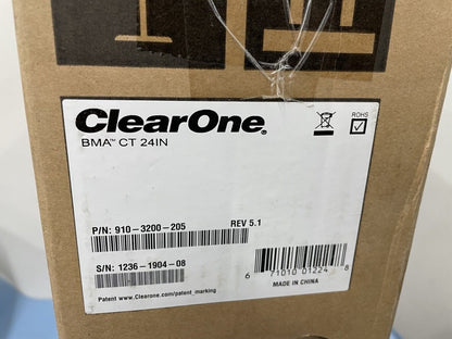 ClearOne BMA CT 24" Ceiling Tile Beamforming Microphone Array 910-3200-205
