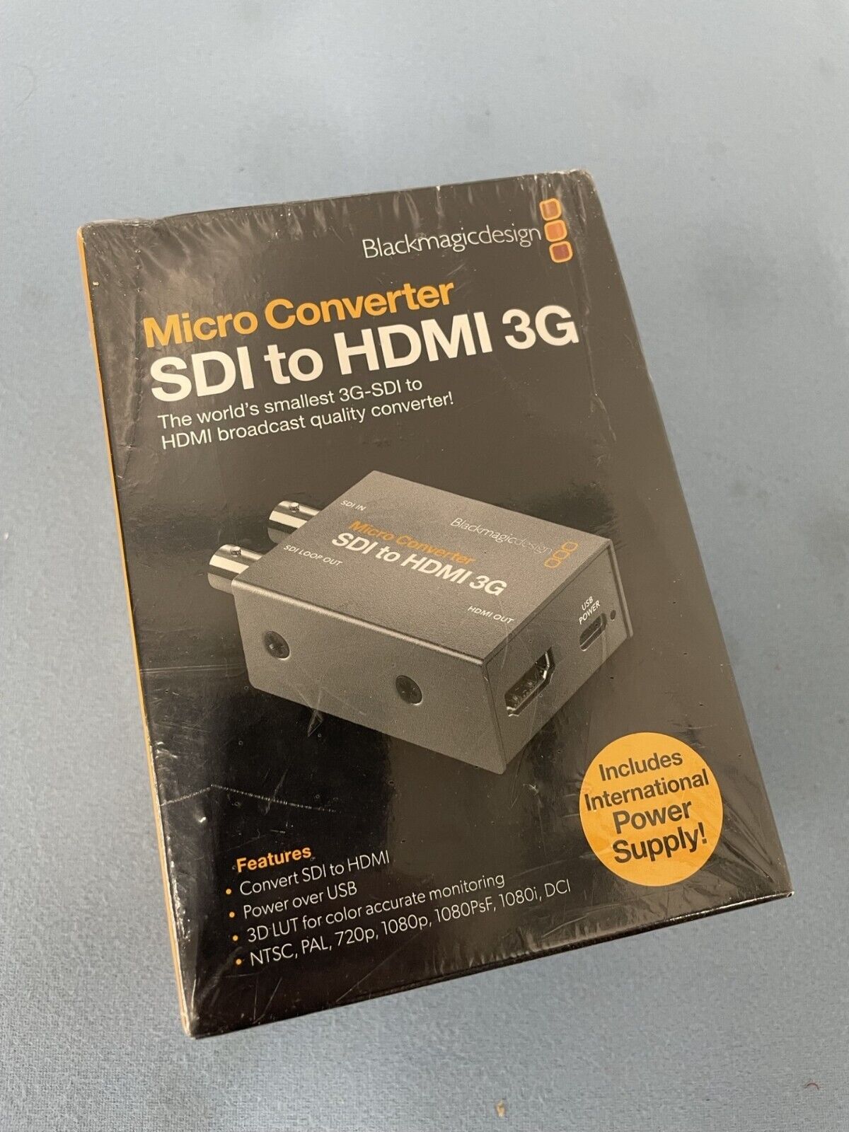 Blackmagic Design Broadcast Quality Micro Converter SDI to HDMI 3G Converter