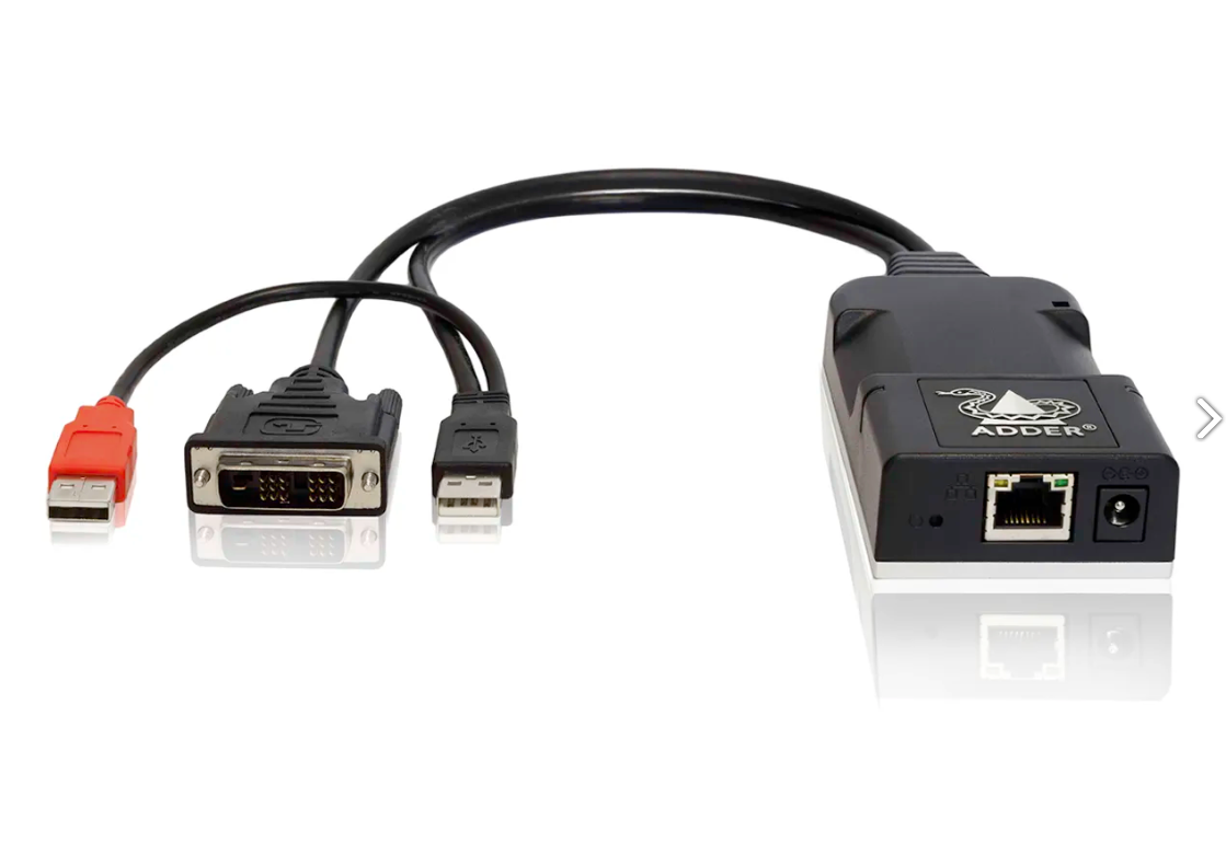 Adder ADDERLink Infinity 101T DVI ZeroU IP KVM Dongle Extender / Transmitter