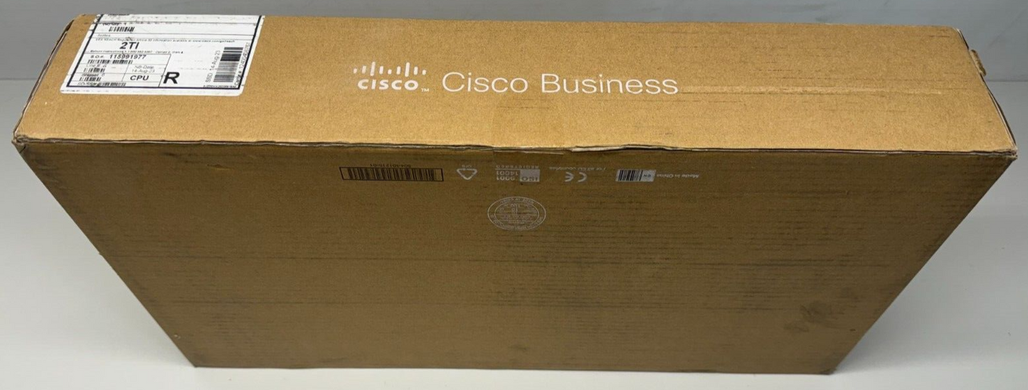 Cisco CBS350-8P-E-2G-NA 8-Port Gigabit PoE+ Compliant Managed Network Switch