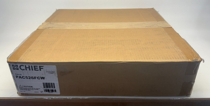 Chief PAC525FCW In-Wall Storage Box with Flange and Cover White - NOB