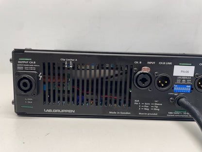 Lab Gruppen fP 2600 Power Amplifier 2600 Watt Rackmount Amp