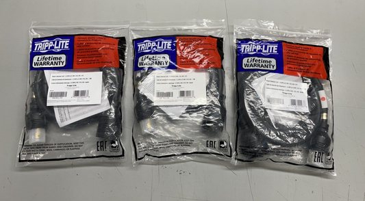 Tripp-Lite P046-006-LL-30A Heavy Duty Power Extension Cable / Cord  --  Lot of 3