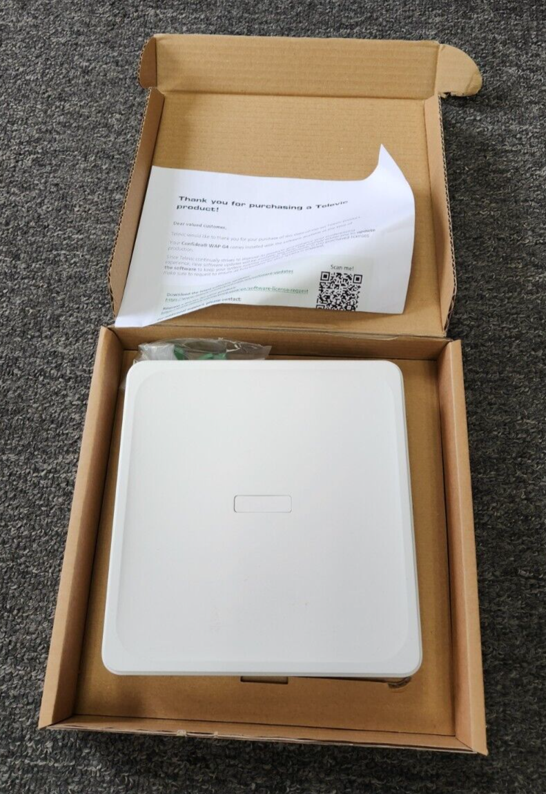 Televic Confidea WAP G4 Wireless Access Point with Dante