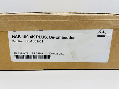 Extron HAE 100 4K Plus 4K/60 HDMI Audio De-Embedder 60-1681-01