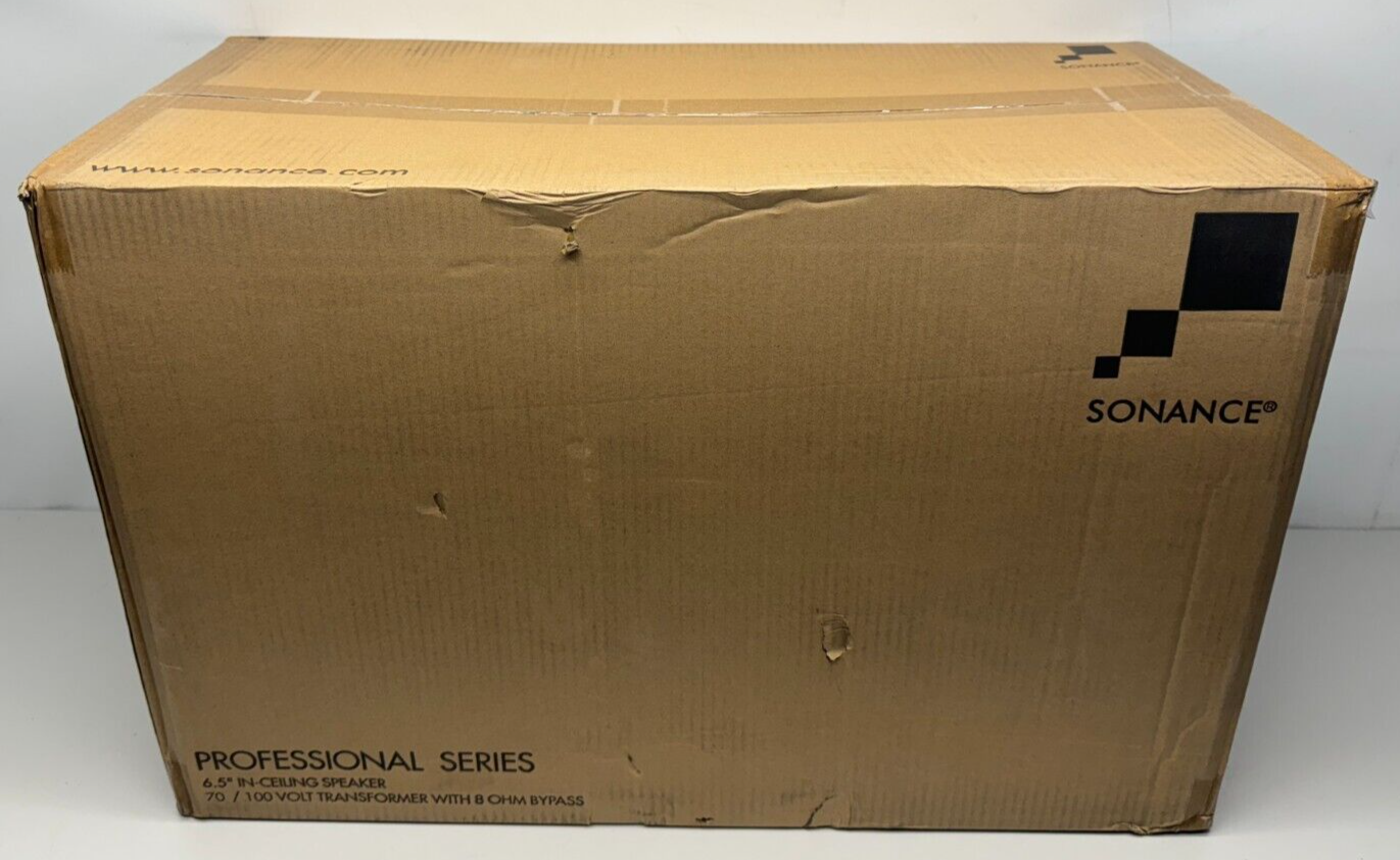 Sonance PS-C63RT Professional Series In-Ceiling Speakers NEW (Pair)