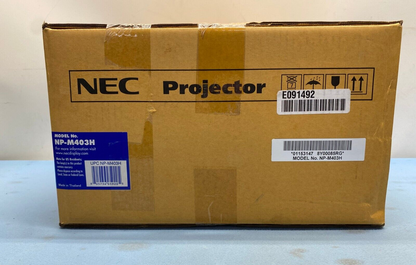 NEC NP-M403H 1080P Multimedia Room Projector