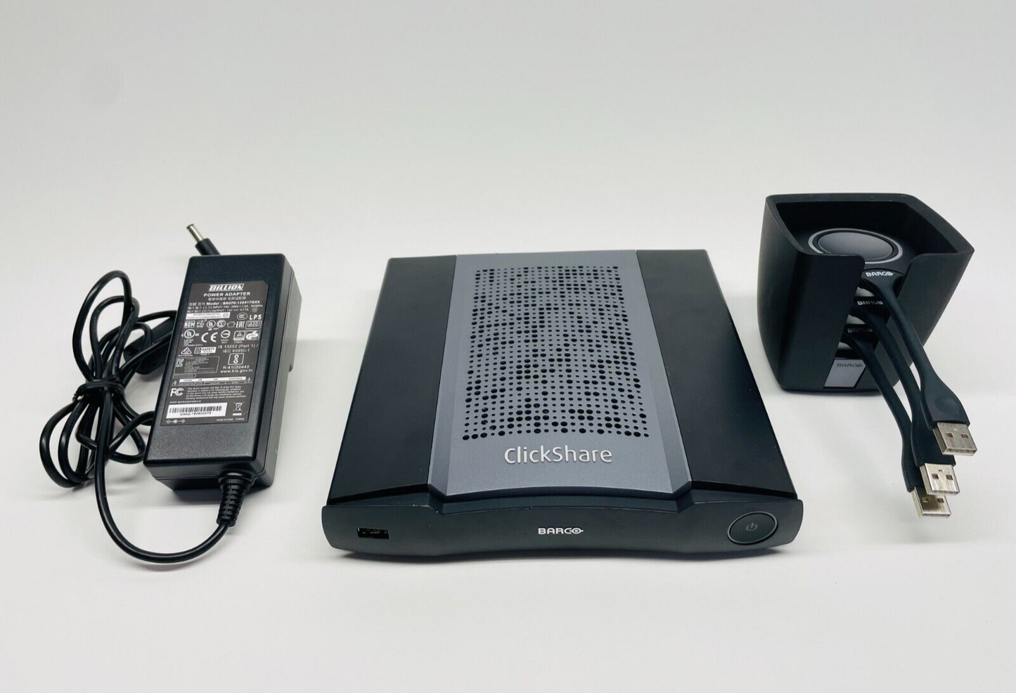 Barco ClickShare CSE-200+ Wireless Presentation System, 3 Buttons with Tray