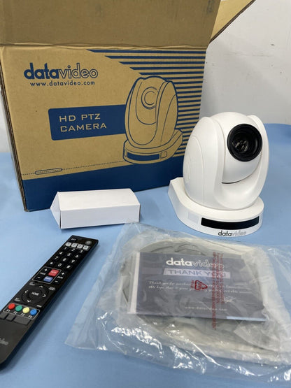 DataVideo PTC-140 (White) Full HD SD-SDI & HDMI Pan Tilt Zoom PTZ Camera System