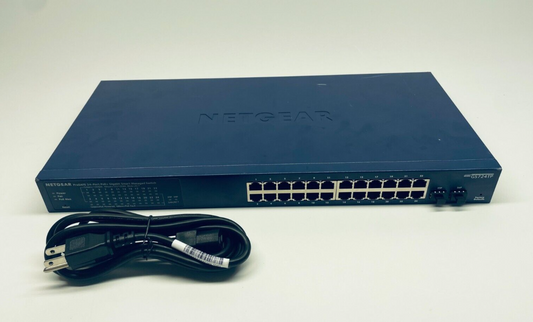 Netgear GS724TP 26-Port PoE Gigabit Ethernet Smart Switch GS724TP-200NAS