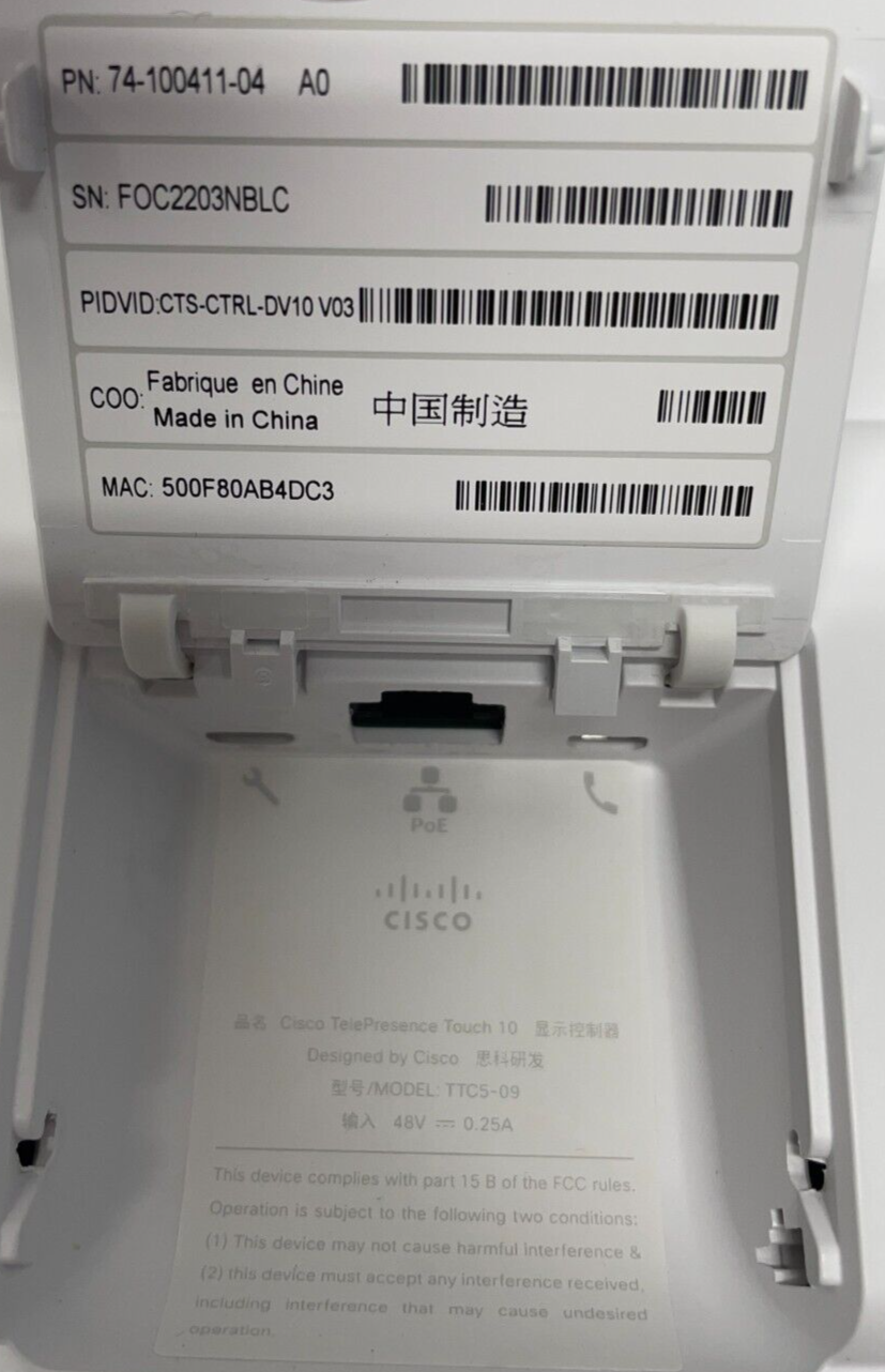 Cisco CS-KITPLUS-K9 Webex Room Kit with Quad Cam, Touch 10, and Codec Plus