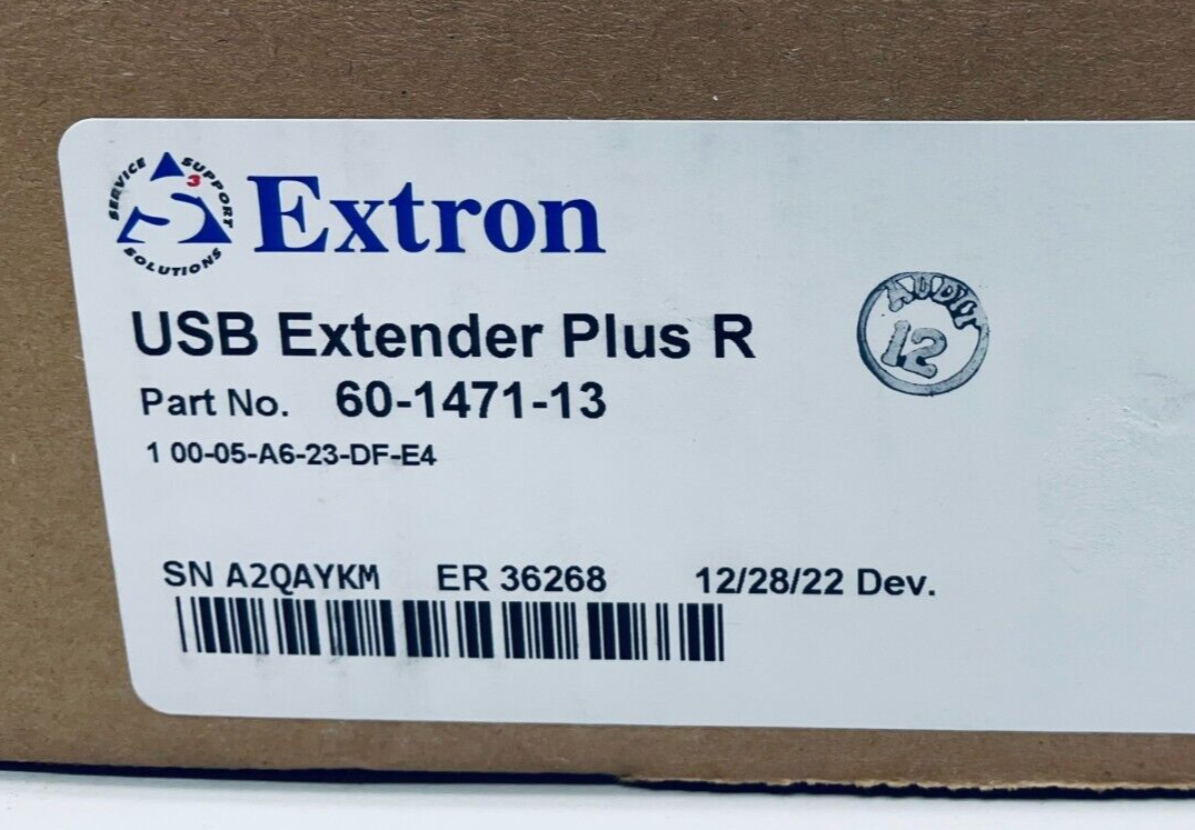 Extron USB Extender Plus R Receiver 60-1471-13