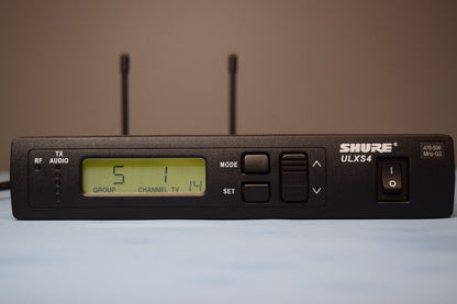 Shure ULXS4  G3 470-506 MHz Wireless Microphone Receiver w/ PS41US Power Supply