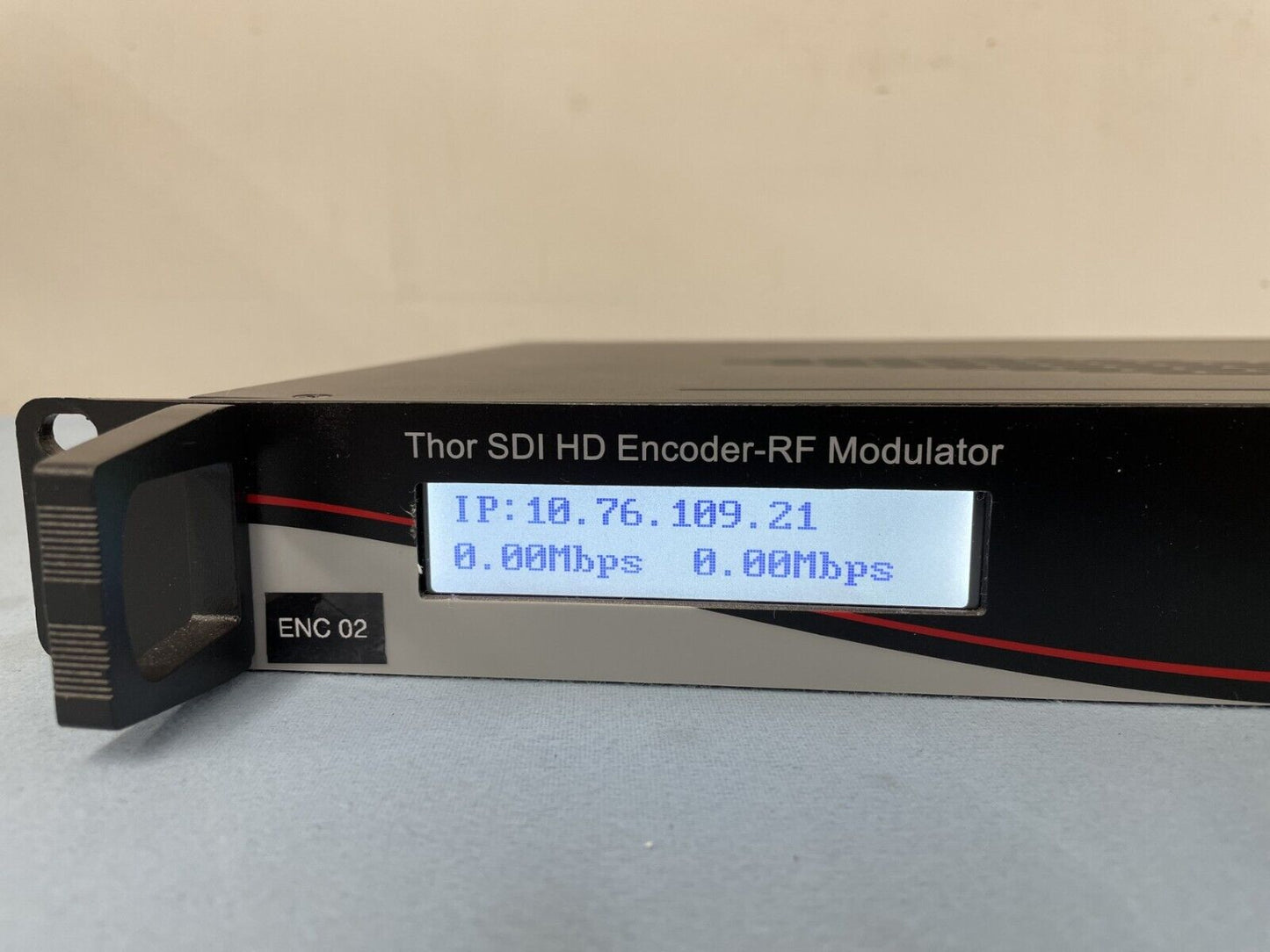 Thor Broadcast H-1-2-SDI-QAM-IP-LL 1RU SDI HD Encoder-RF Modulator