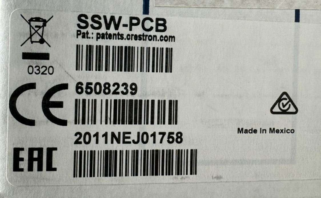 Crestron SSW-PCB (6508239) LED Light PCB for Availability Signs w/ SIW-ACR-100