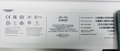 Cisco CS-KITPLUS-K9 Webex Room Kit with Quad Cam, Touch 10, and Codec Plus