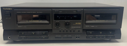 Technics RS-TR313 Double Cassette Deck Manual