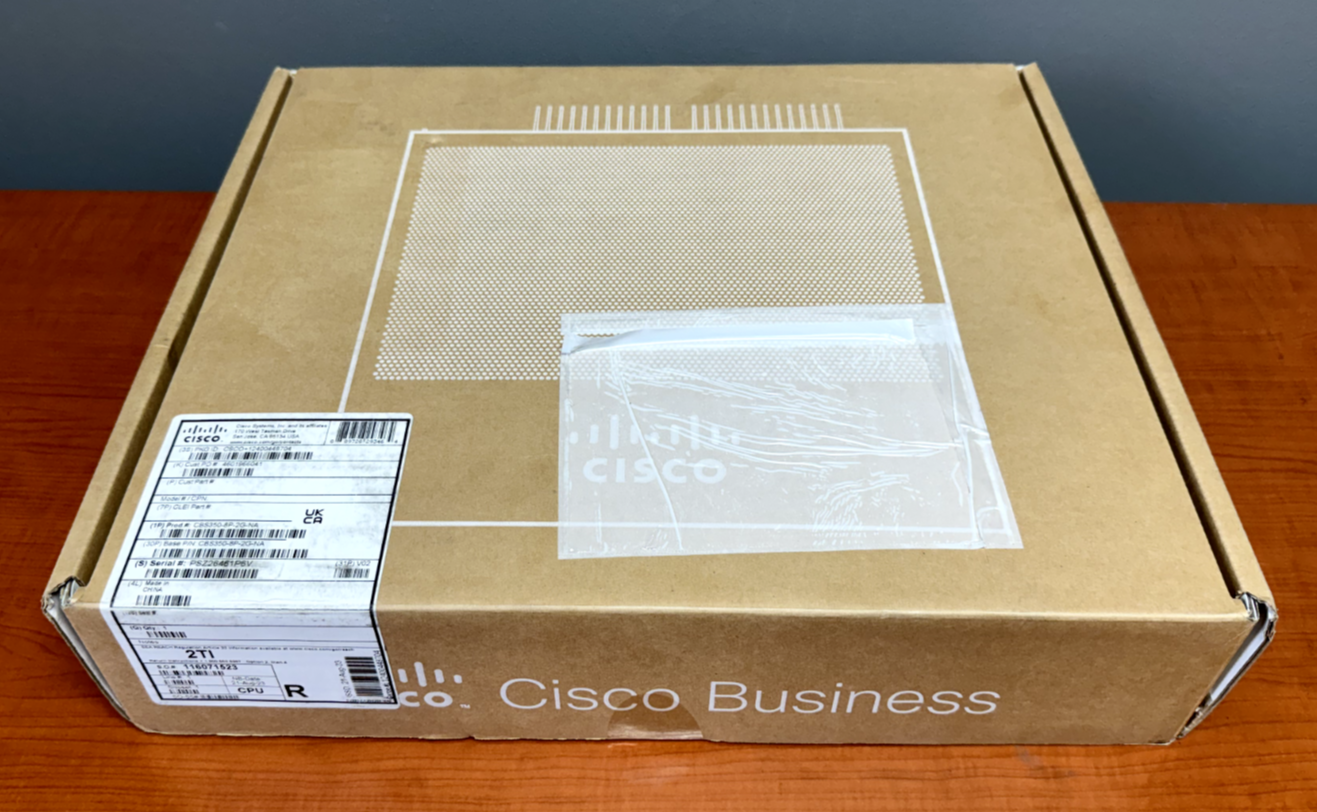 Cisco CBS350-8P-2G-NA 8-Port Gigabit PoE+ Compliant Managed Network Switch