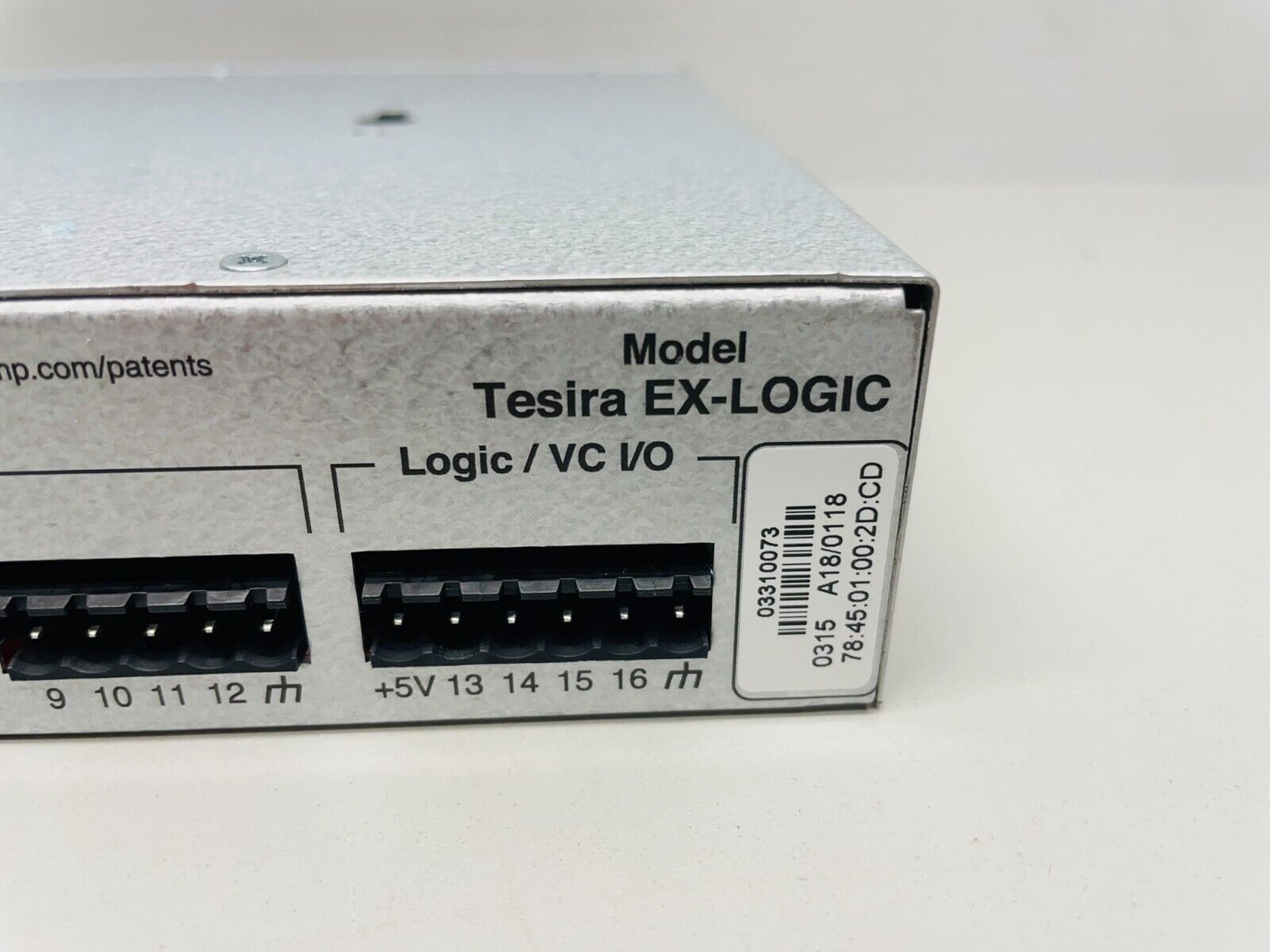 Biamp Tesira EX-LOGIC Controller Half-Rack Logic Box 911.0315.900