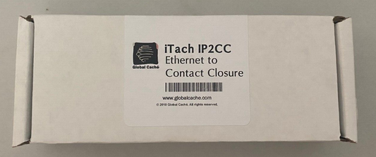 iTach IP2CC-P Ethernet to Contact Closure with PoE (710-1008-05)