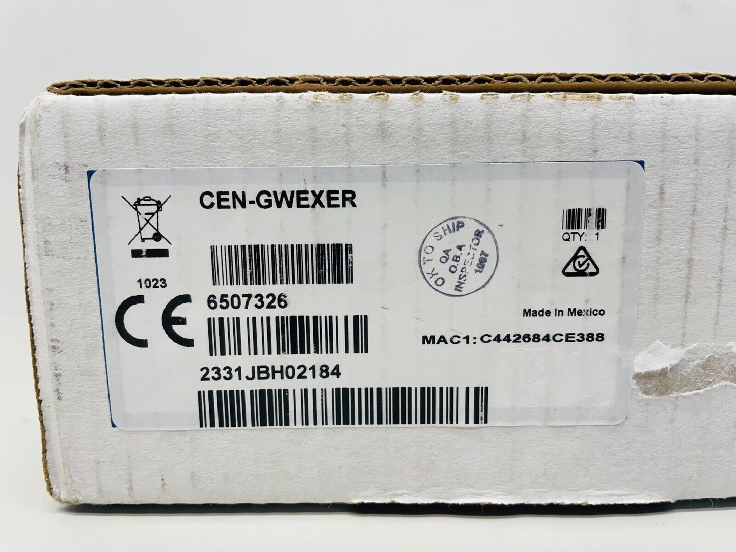 Crestron CEN-GWEXER infiNET EX Network and ER Wireless Gateway 6507326