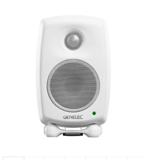 Genelec 8010A Compact Studio Reference Performance Monitor / Speaker - White NEW