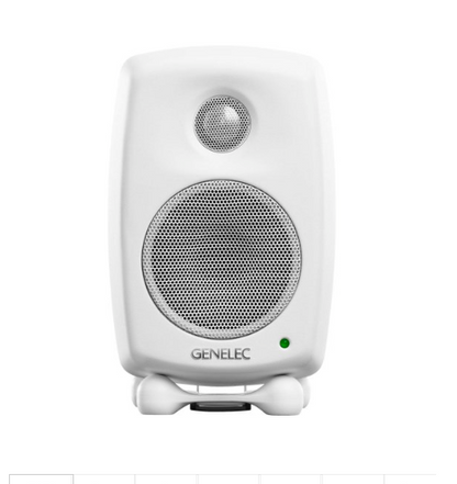 Genelec 8010A Compact Studio Reference Performance Monitor / Speaker - White NEW