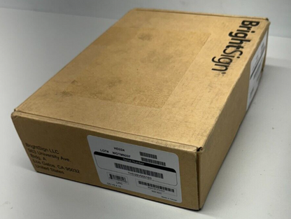 Brightsign HD224 Full HD Standard I/O Digital Signage Player HTML5