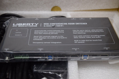 Liberty AV   DL-SCU33-SW   HDMI 3:3 Soft Codec Web-Conferencing Room Switcher