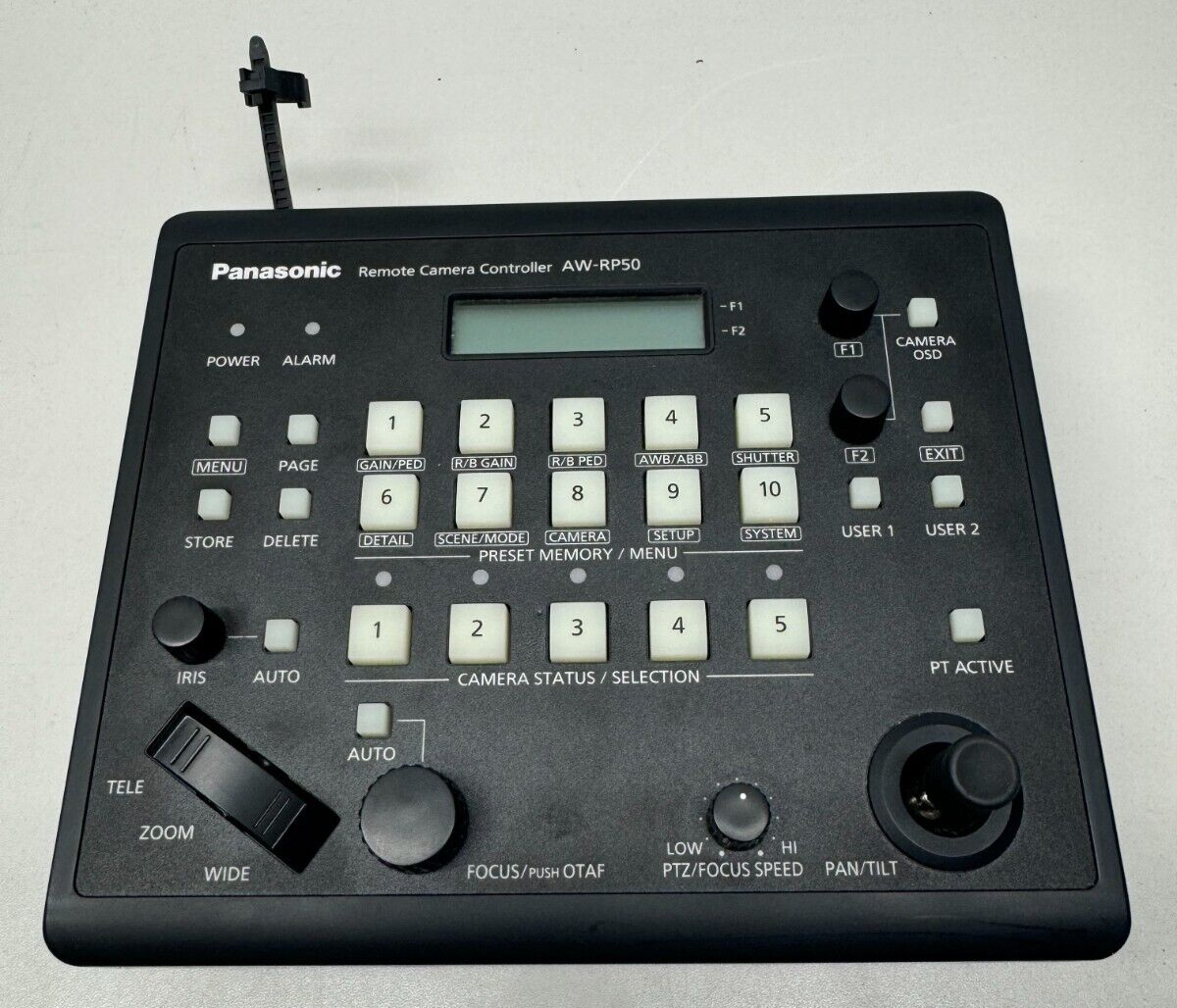 Panasonic AW-RP50 Robotic Camera Controller (No Power Supply)