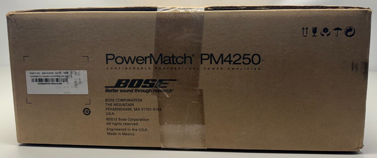 Bose PM4250 Professional PowerMatch Power Amplifier (2RU)