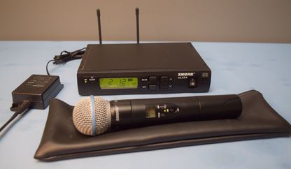 Shure ULXS4 / ULX2 Beta Wireless Handheld Microphone System G3 band 470-506 MHz