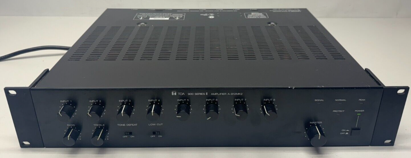 TOA A-912MK2 900 Series Modular Mixed Amplifier