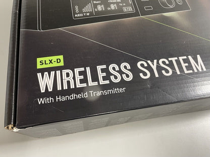 Shure SLX-D Digital Wireless Microphone System w/ Beta 58A Handheld Transmitter