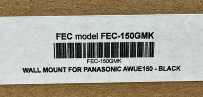 Panasonic Wall Mount for AW-UE150, AW-HE130, and AW-HN130 PTZ Cameras (Black)