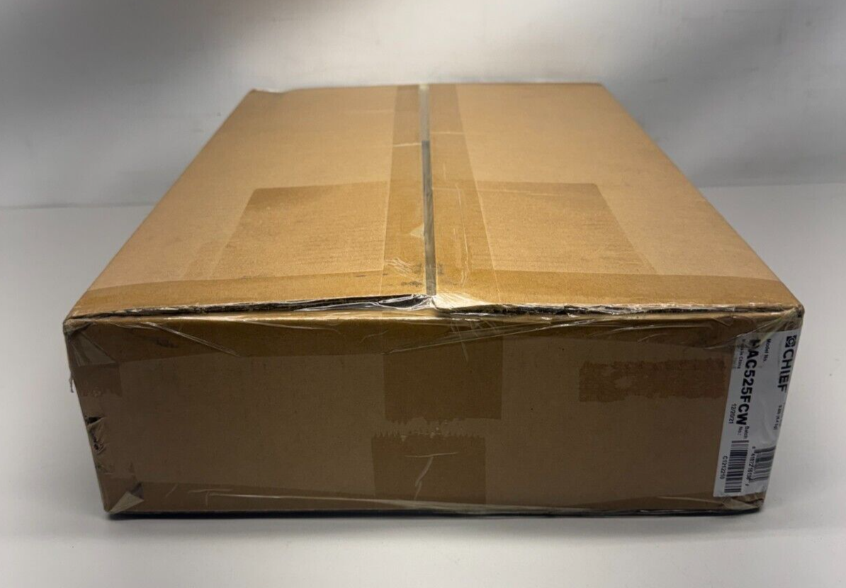 Chief PAC525FCW In-Wall Storage Box with Flange and Cover (White)