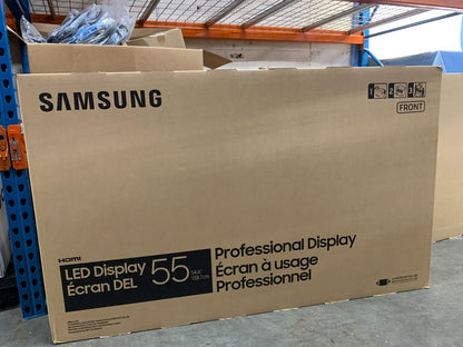 Samsung QB55R 55 inch 4K UHD LED Commercial Signage Display (LH55QBREBGCXZA)